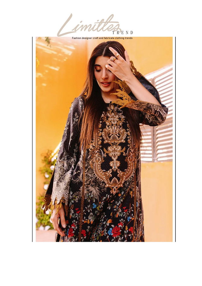 Mehra Karachi Vol 3 By Nafisa Karachi Cotton Printed Dress Material Wholesale Shop In Surat
